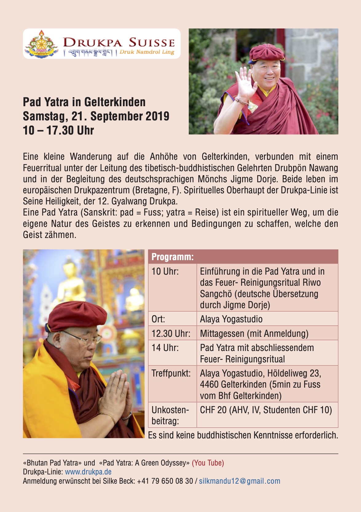 Drukpa Flyer A2 Ansicht